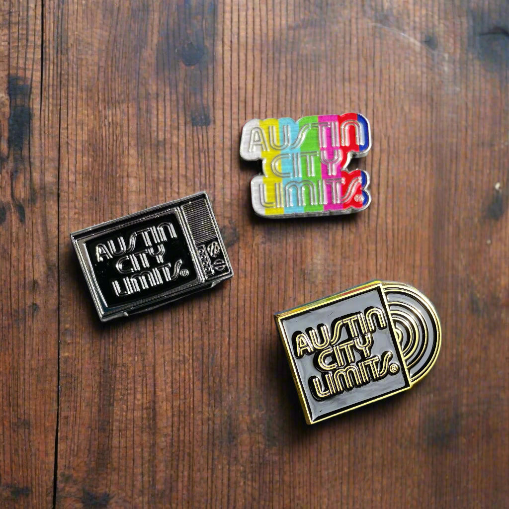 STAGE FEATURING AUSTIN CITY LIMITS ENAMEL PINS
