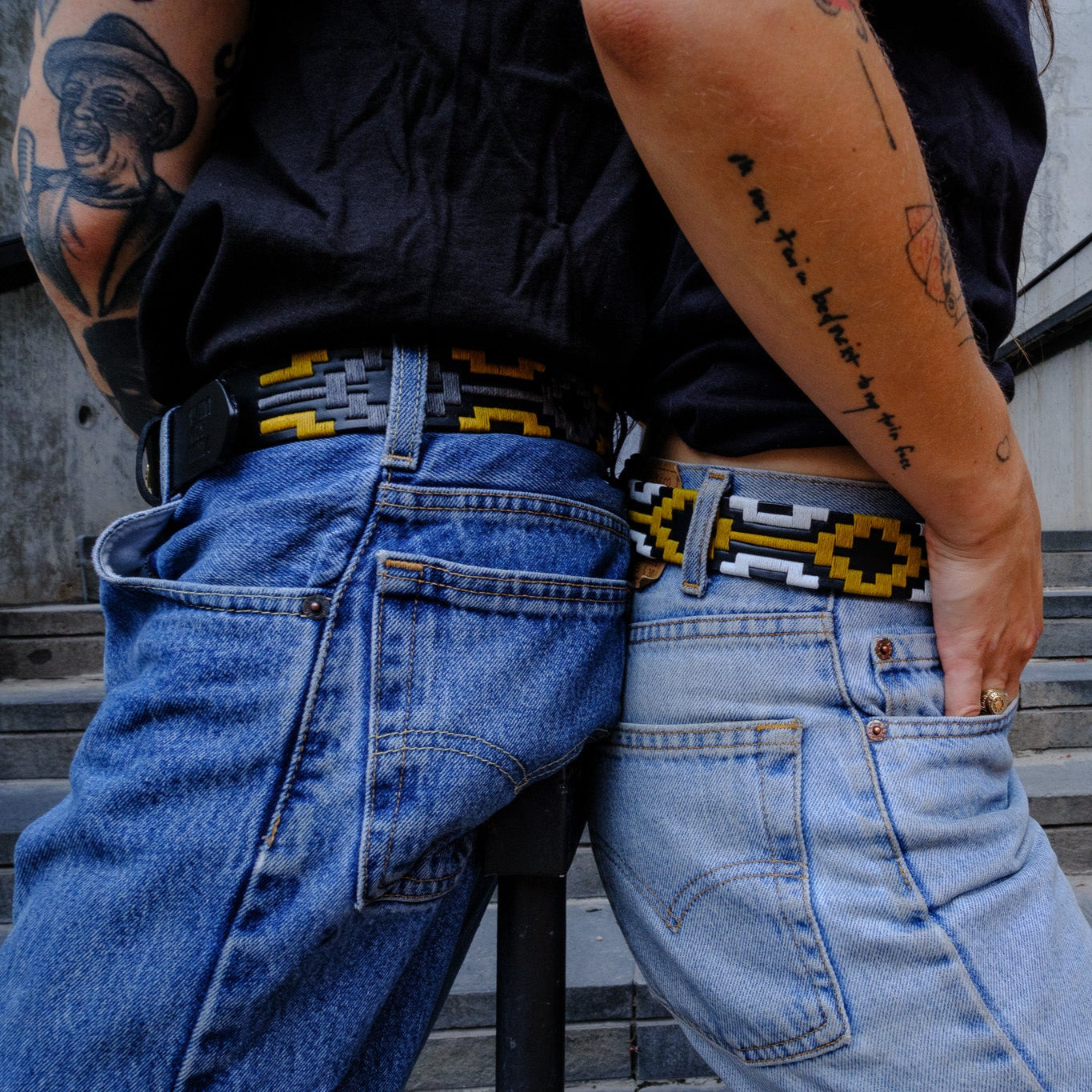 Paul Val and Sisi Zilker Belts