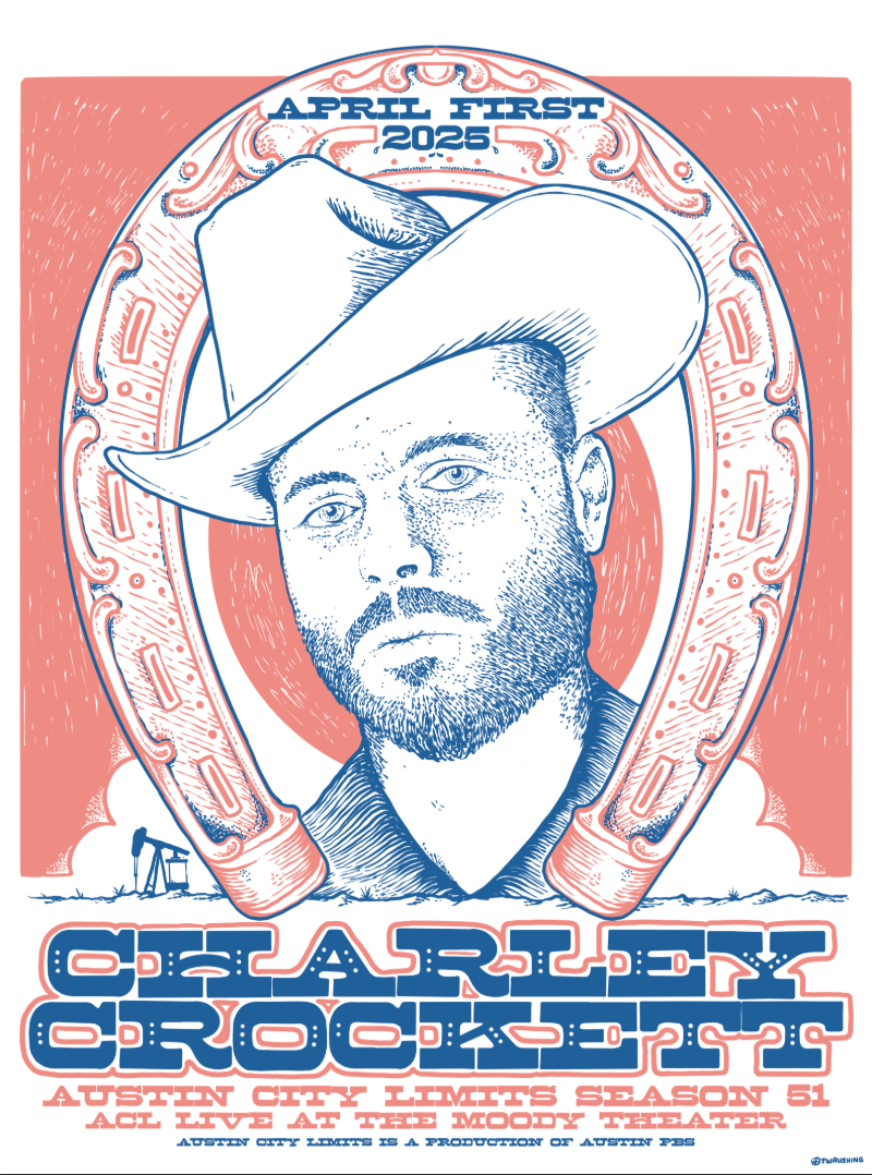 S51 - CHARLEY CROCKETT POSTER