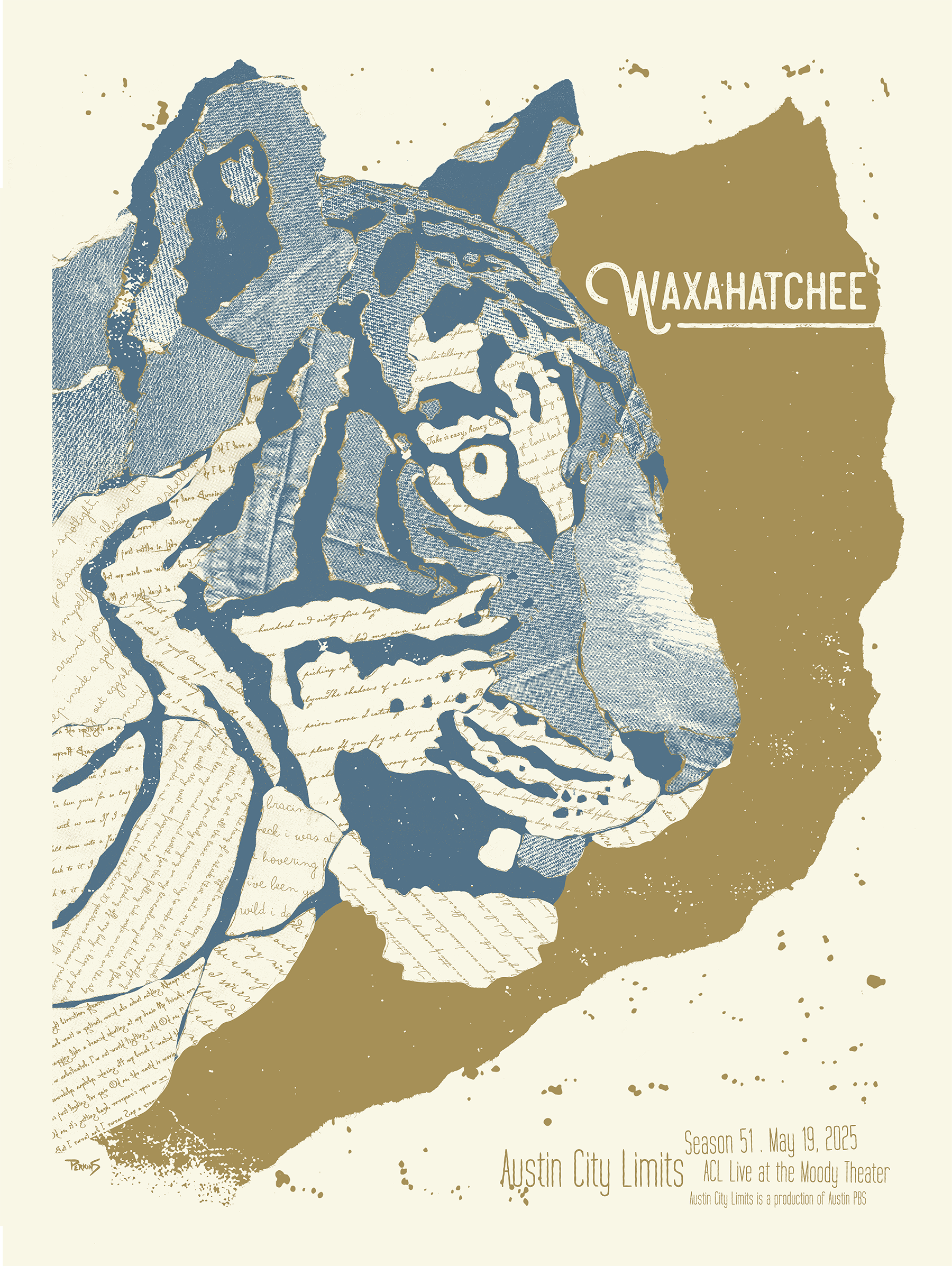 S51 - WAXAHATCHEE POSTER – Austin City Limits