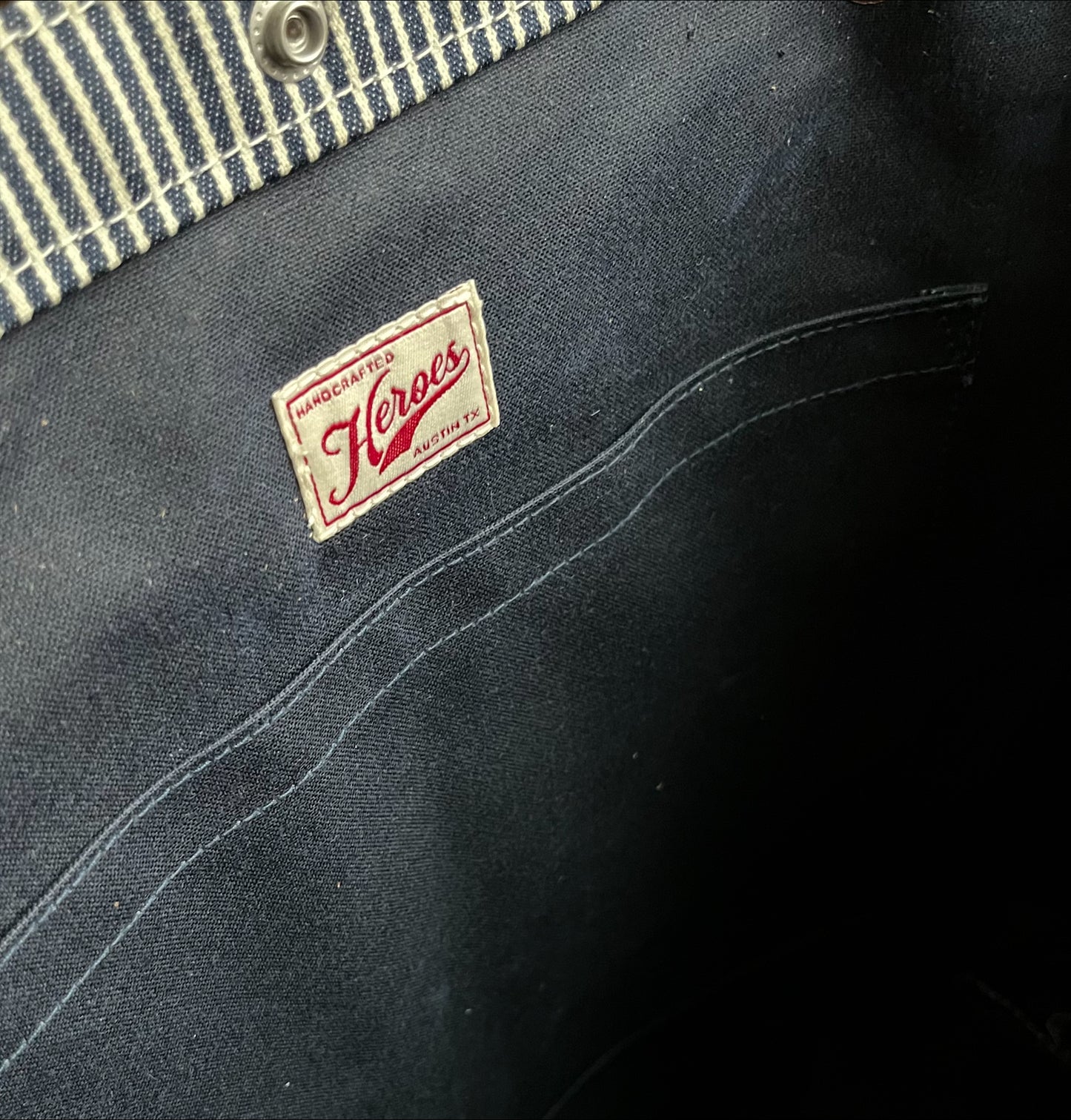 HEROES ATX FIELD TOTE BAG WITH ACL + 50 YEARS OF MUSIC LOGO