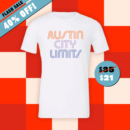 WHITE UNISEX T-SHIRT WITH DAYBREAK ACL LOGO TEE