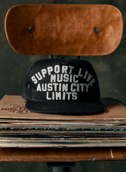 IMOGENE + WILLIE SUPPORT LIVE MUSIC AUSTIN CITY LIMITS HAT