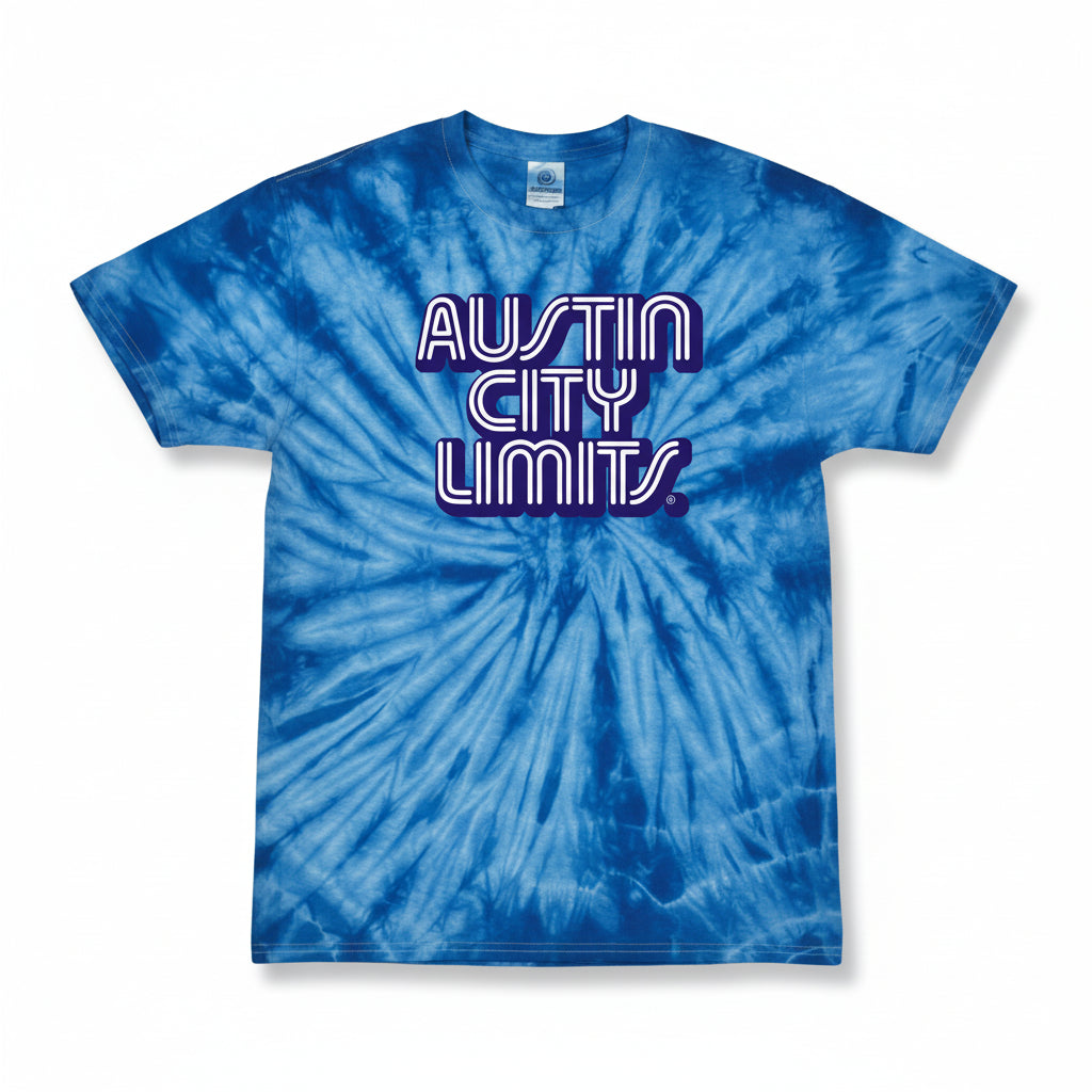 Official Austin City Limits from ACL Fest 2025 Tie Dye Tee