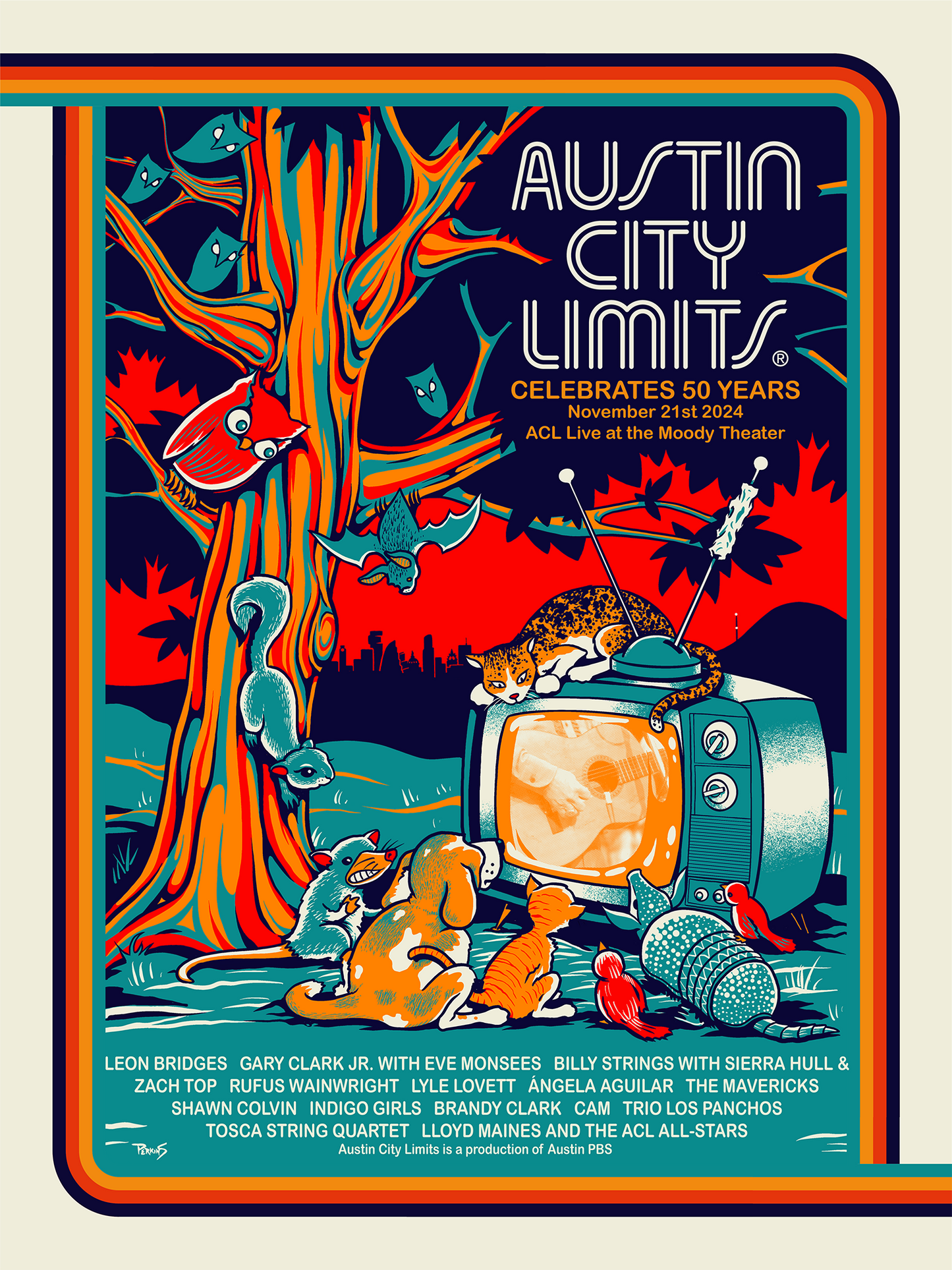 S50 - ACL Celebrates 50 Years Poster