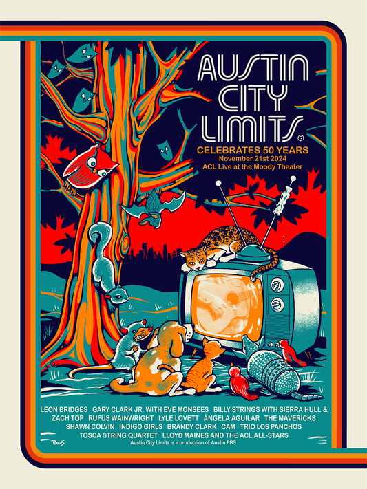 S50 - ACL Celebrates 50 Years Poster