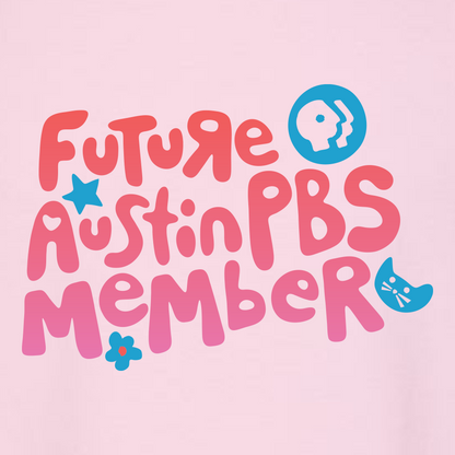 FUTURE AUSTIN PBS MEMBER TEE PINK