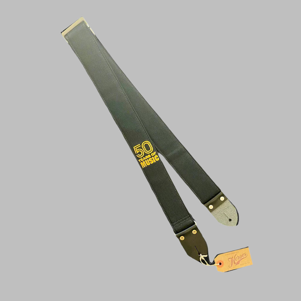 guitar strap acl 50 years of music branding
