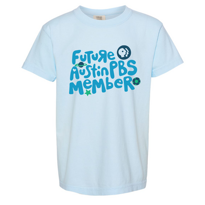 FUTURE AUSTIN PBS MEMBER TEE BLUE
