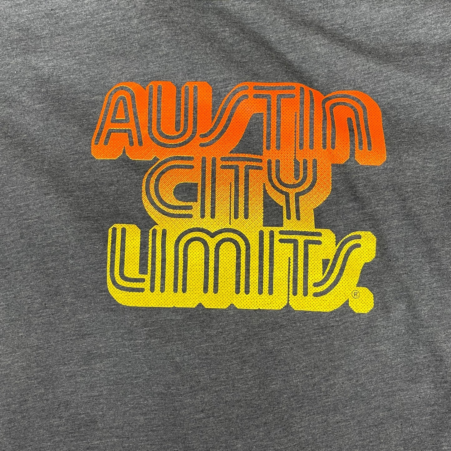 ADULT ACL RETRO SUNSET LOGO TEE