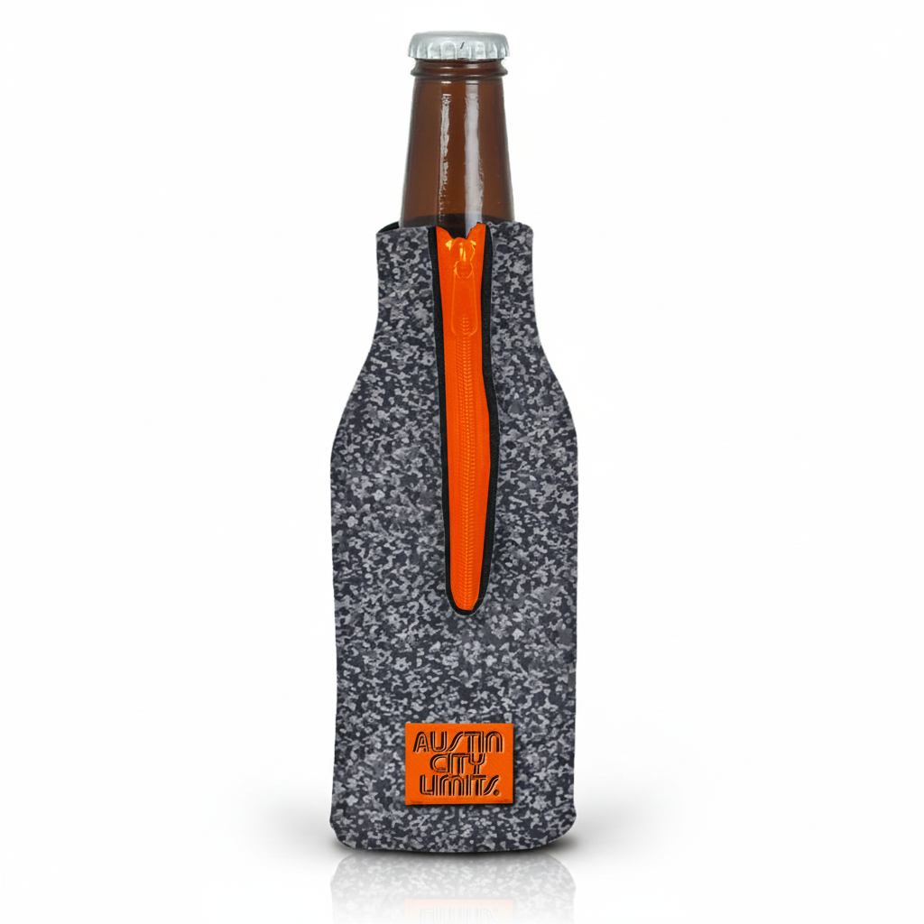 Bottle koozie Austin city limits