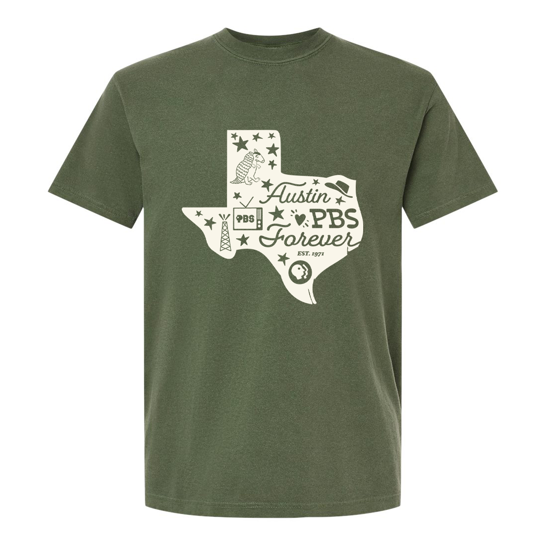 AUSTIN PBS FOREVER TEE