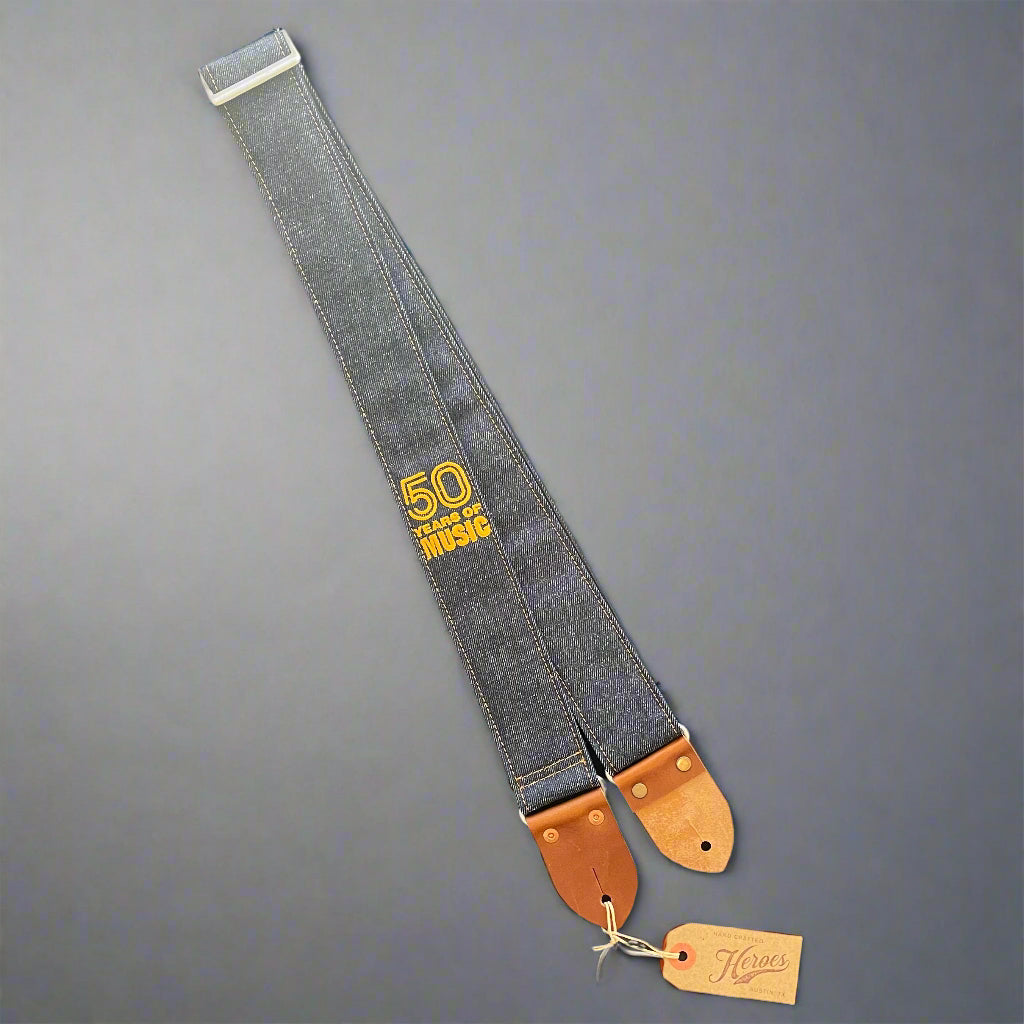 Austin City Limits Guitar Strap celebrating 50 Years of Music