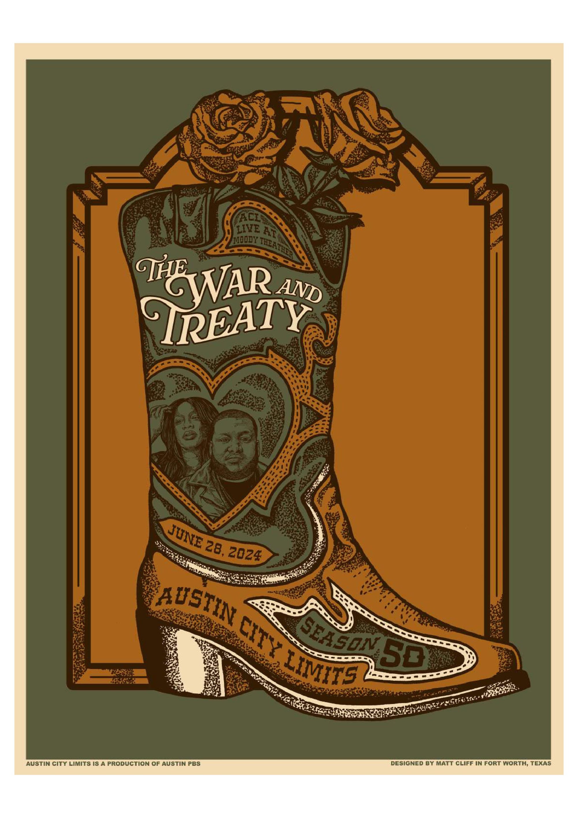 S50 - THE WAR AND TREATY POSTER