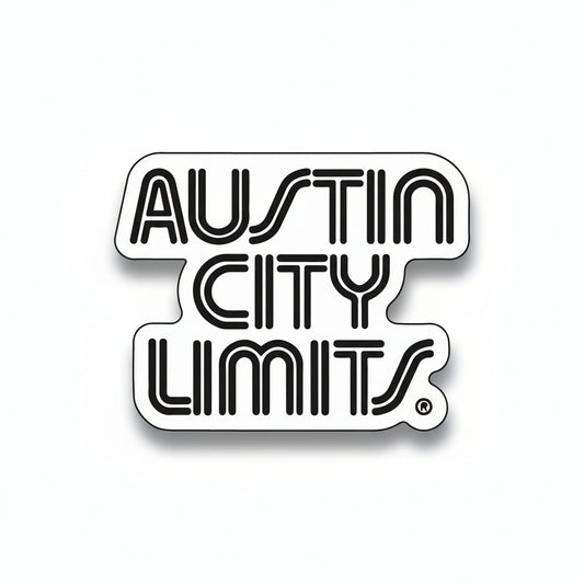 Black 'Austin City Limits' logo on a white background