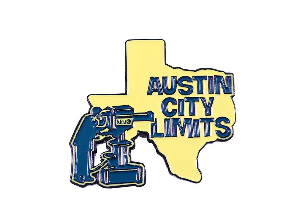 Austin City Limits Die Struck Cameraman Lapel Pin