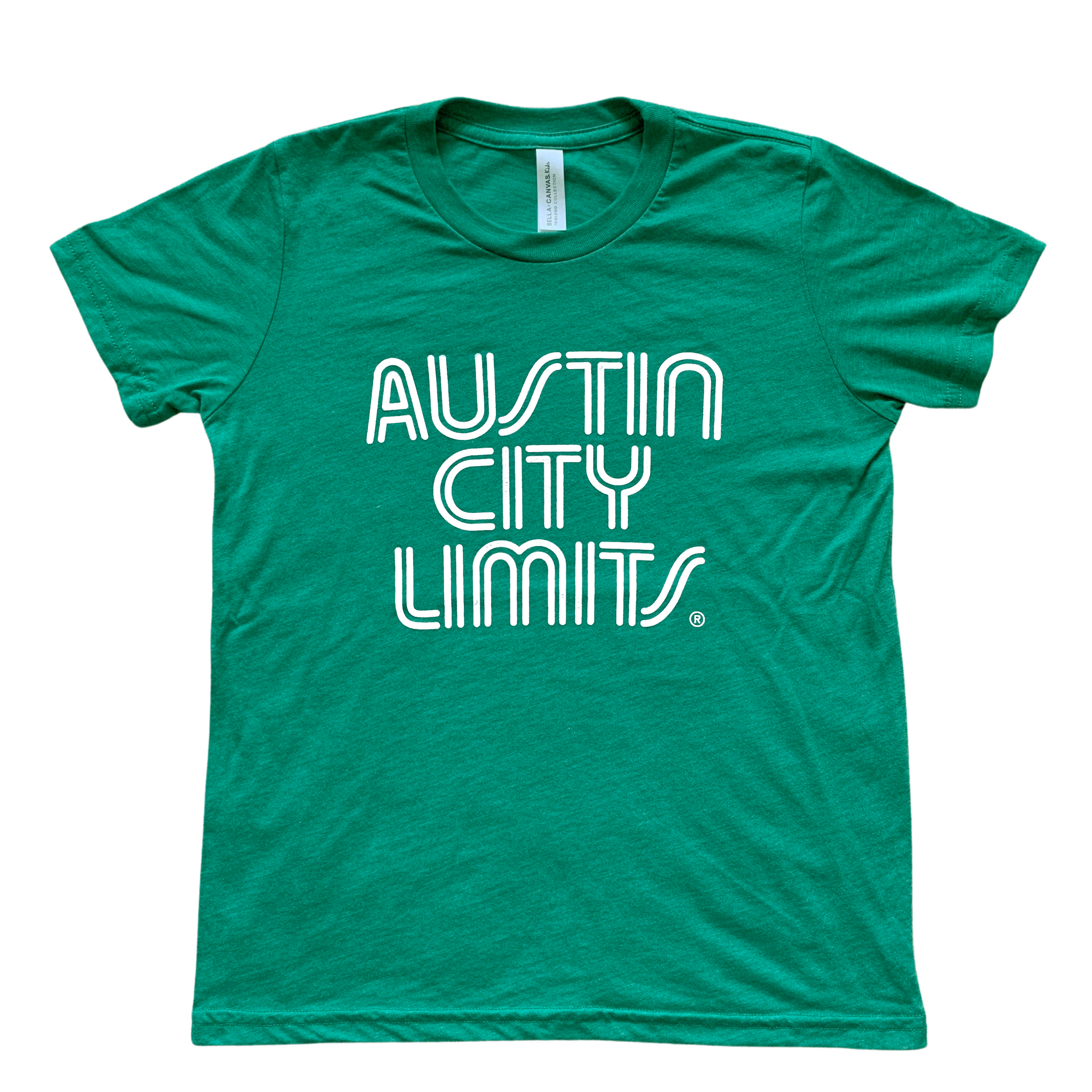 Green Youth T-Shirt with White ACL Logo