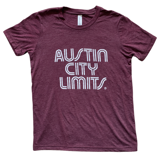 Maroon Youth T-Shirt with White ACL Logo