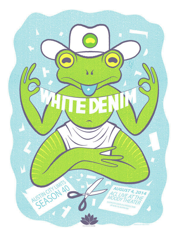 S40 - WHITE DENIM POSTER