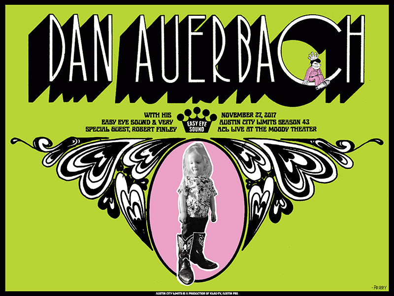 Dan Auerbach Poster for Austin City Limits