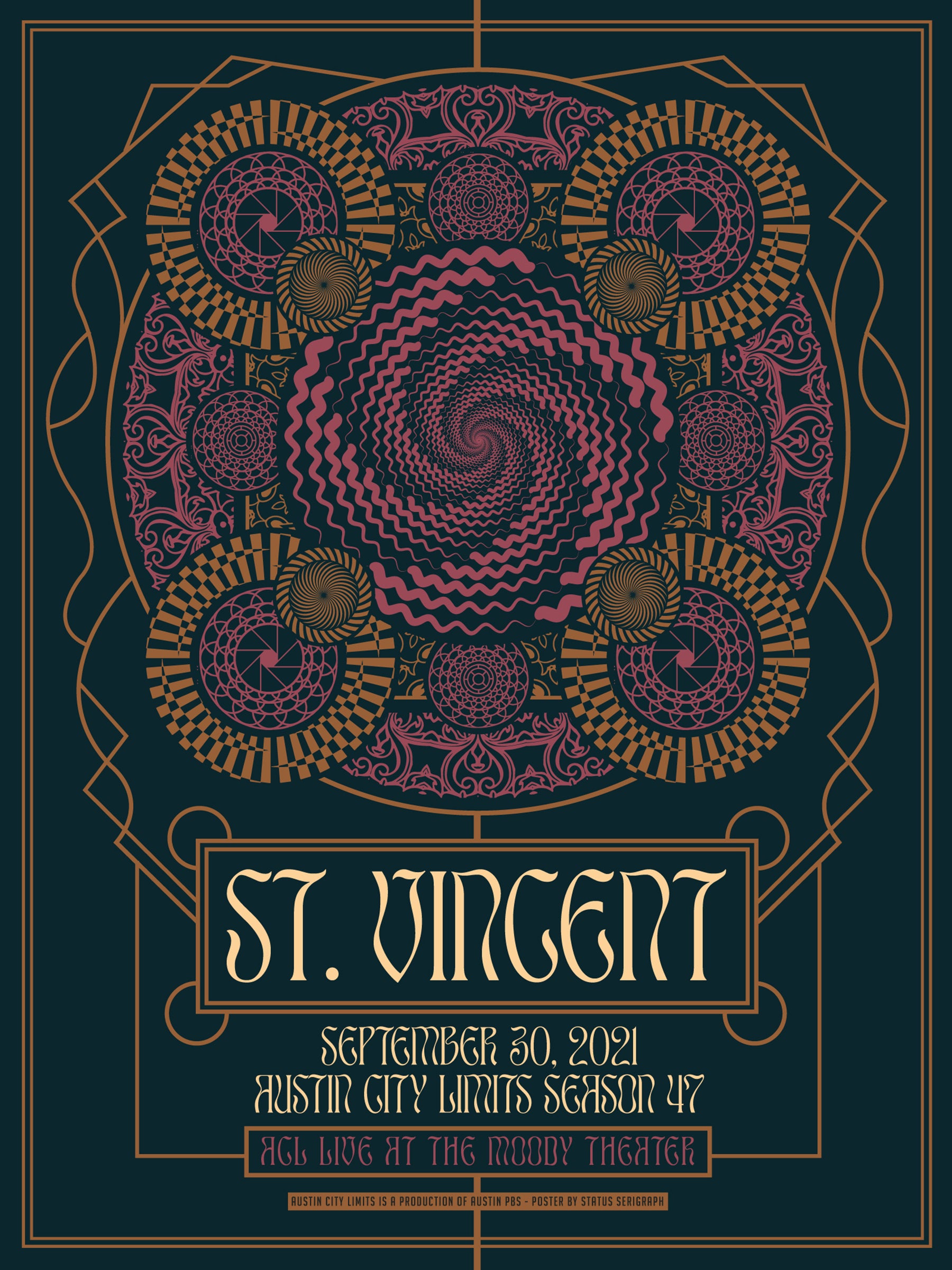 S47 - ST VINCENT POSTER
