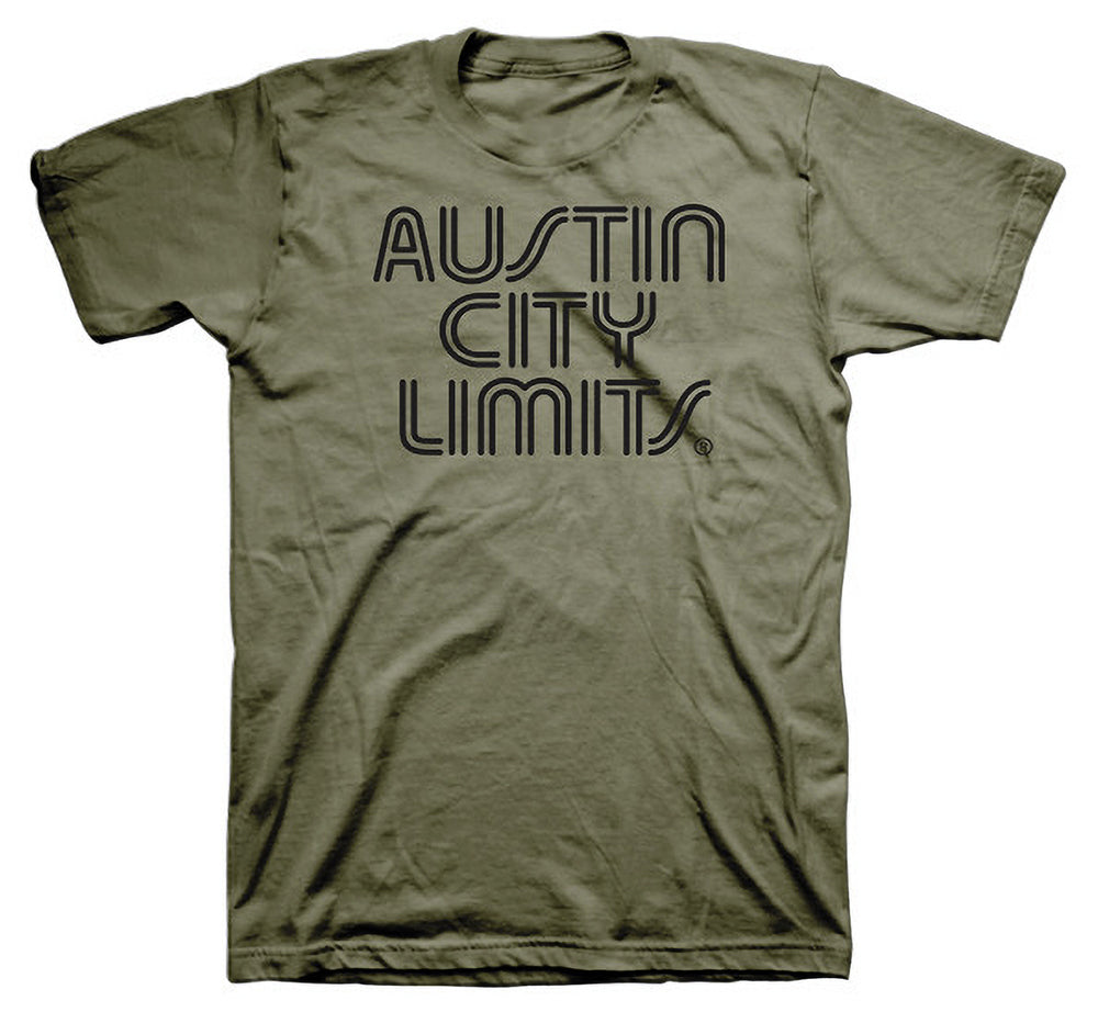 Military Green Unisex T-Shirt with Black ACL Logo